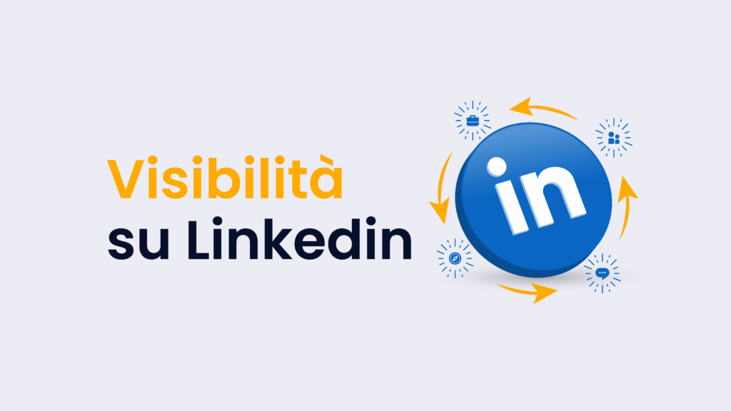 infografica articolo visibilità su LinkedIn