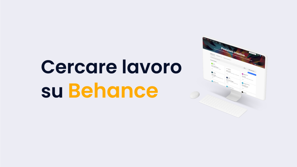 infografica articolo come cercare lavoro online su Behance