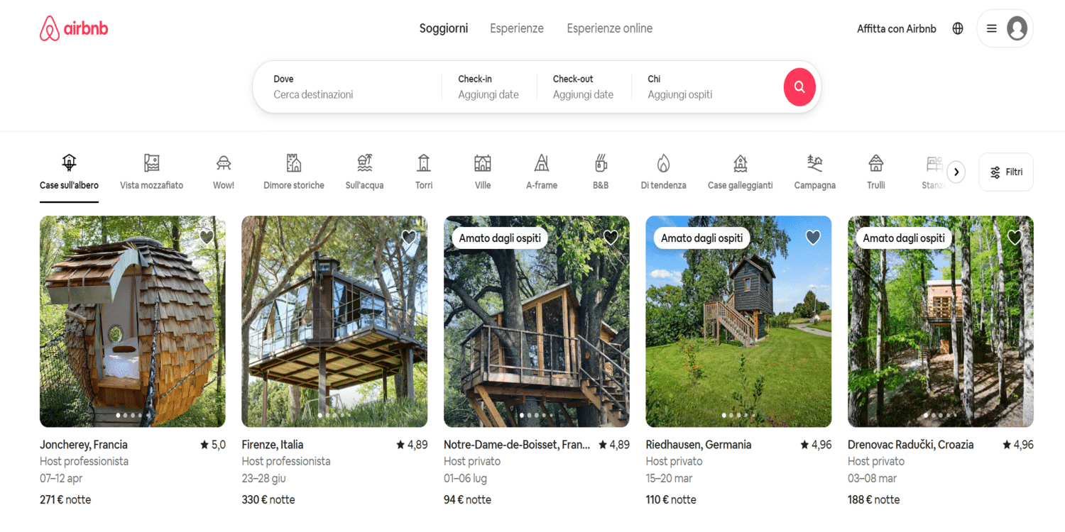 home airbnb marketing design