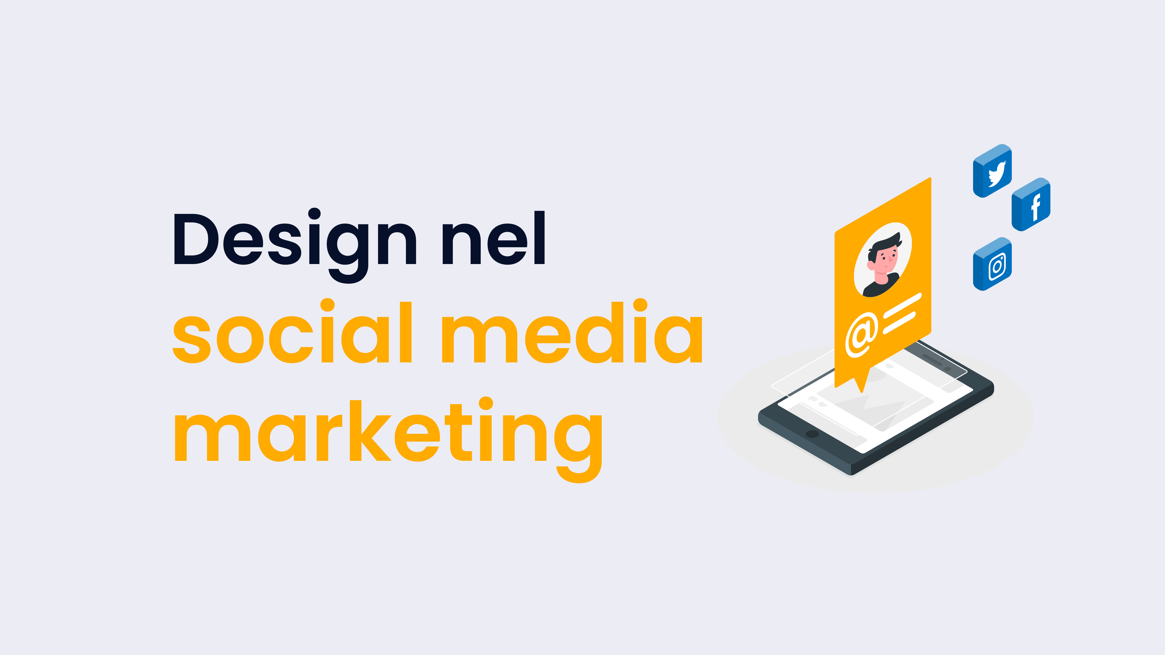 infografica articolo design nel social media marketing