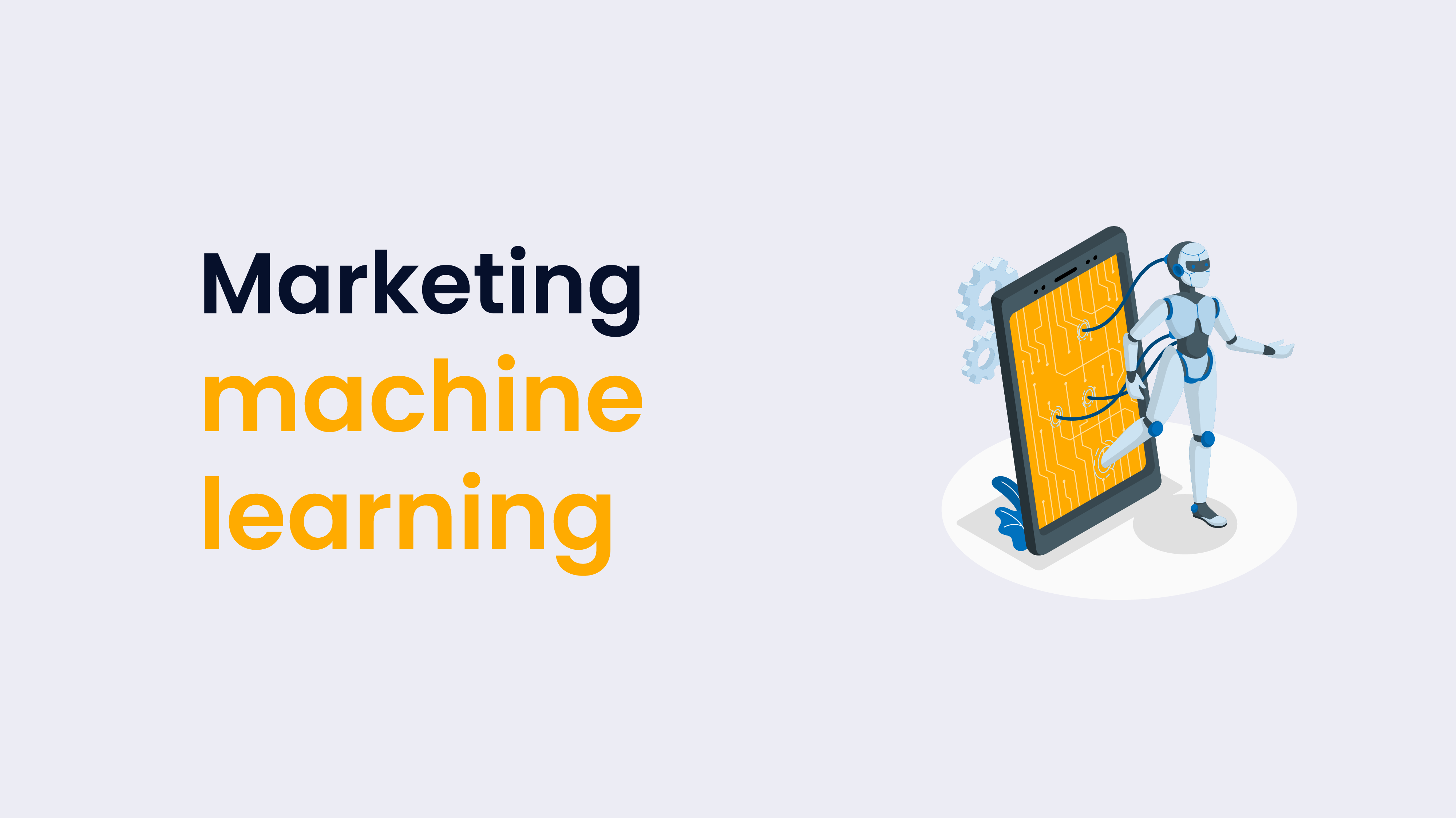 infografica copertina articolo machine learning marketing digitale