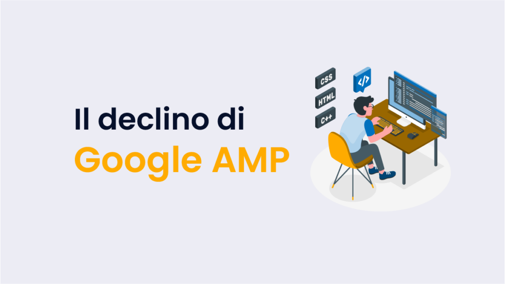 declino google amp sviluppatore chino al pc con codici e linguaggio css html c++